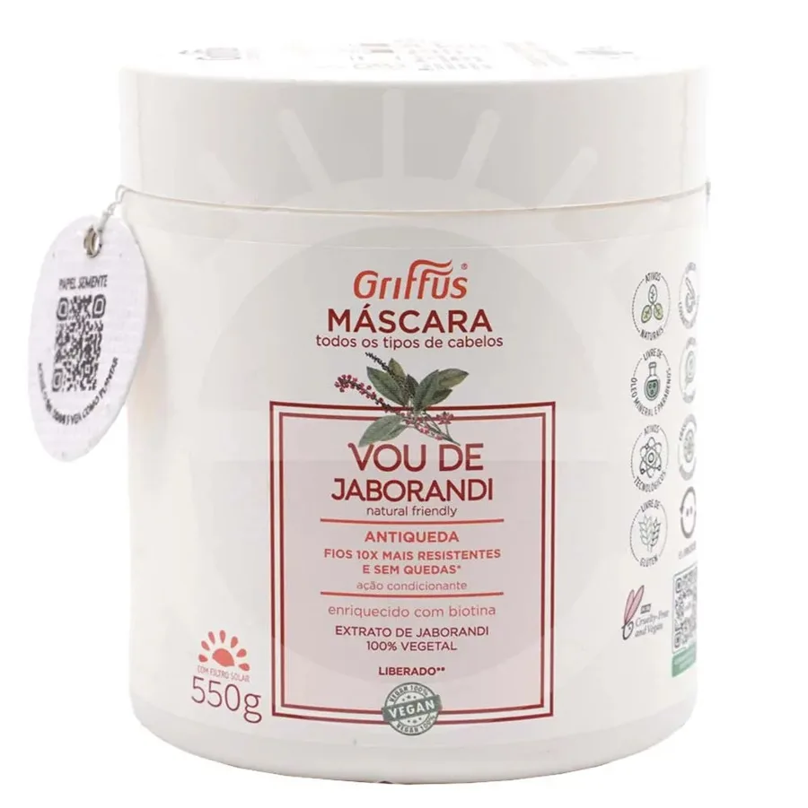 GRIFFUS MASC 550G VOU DE JABORANDI