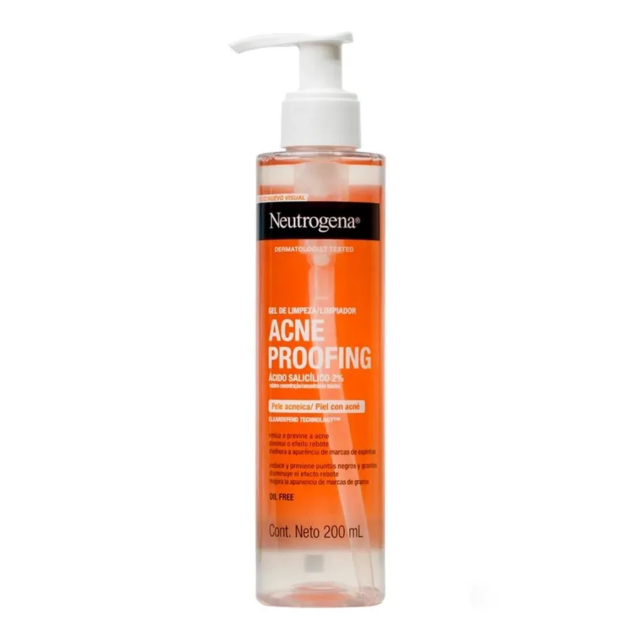 NEUTROGENA GEL LIMPEZA 200ML ACNE PROOFING