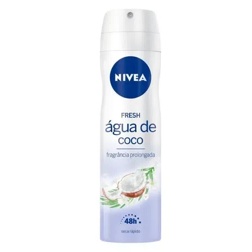 NIVEA AEROSOL 150ML FEMININO AGUA DE COCO