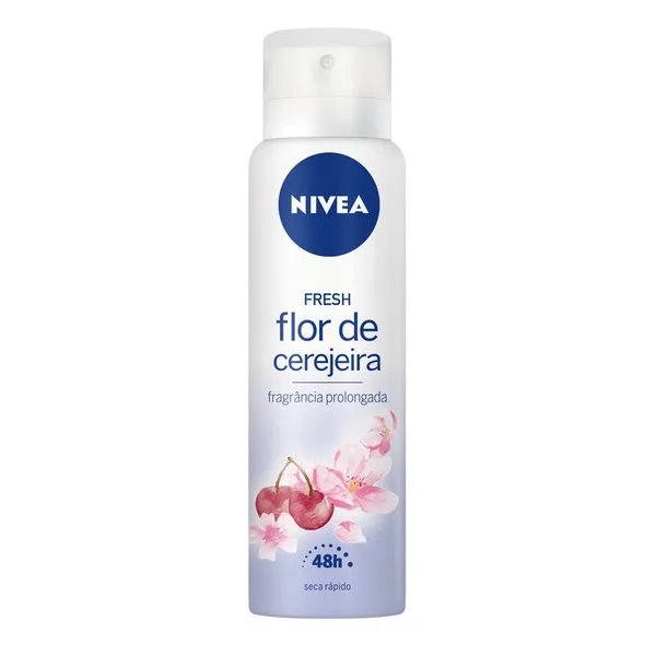NIVEA AEROSOL 150ML FEMININO FLOR CEREJEIRA