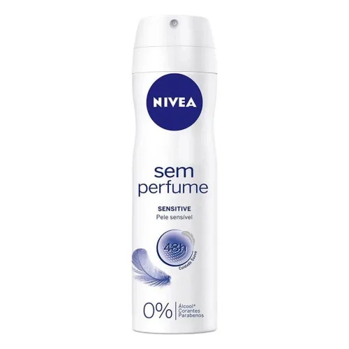 NIVEA AEROSOL 150ML FEMININO S/PERFUME SENSITIVE
