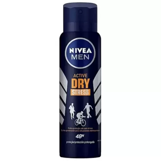 NIVEA AEROSOL 150ML MEN DRY ACTIVE STRESS