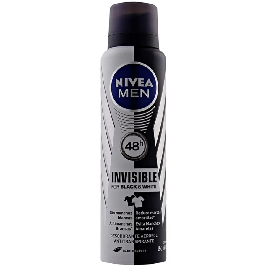 NIVEA AEROSOL 150ML MEN INVISIBLE POWER 24H