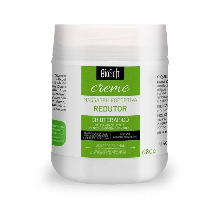 SOFTHAIR CR 680G REDUTOR CRIOTERAPICO BIOSOFT