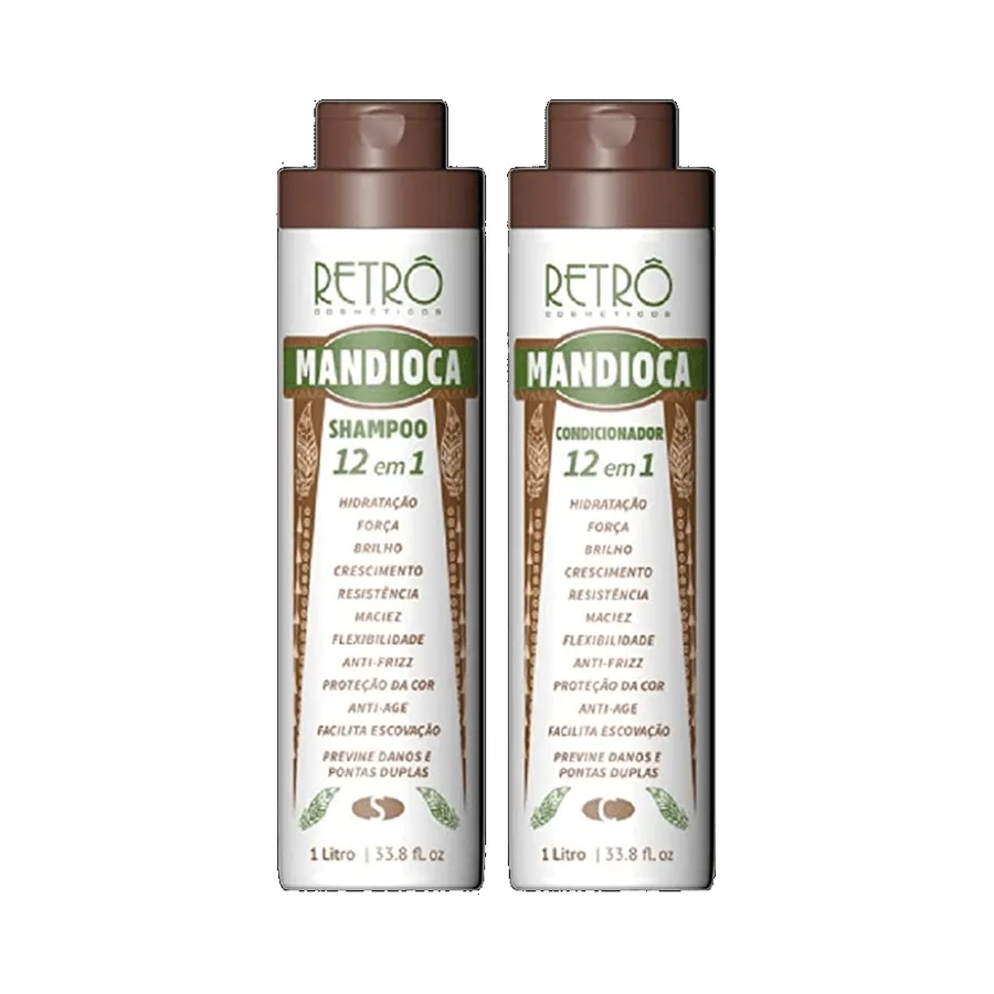FELPS KIT 1L RETRO MANDIOCA 2 EM 1