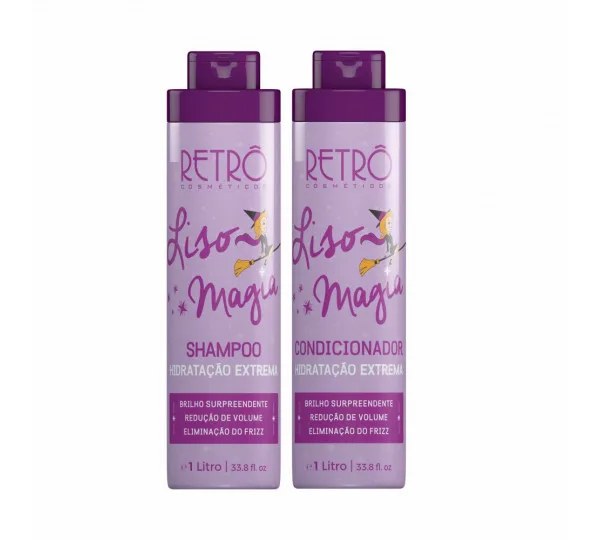 FELPS KIT 1L RETRO LISO MAGIA 2 EM 1