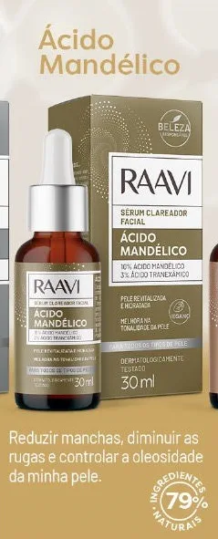RAAVI SERUM CLAREADOR 30ML GLICOLICO
