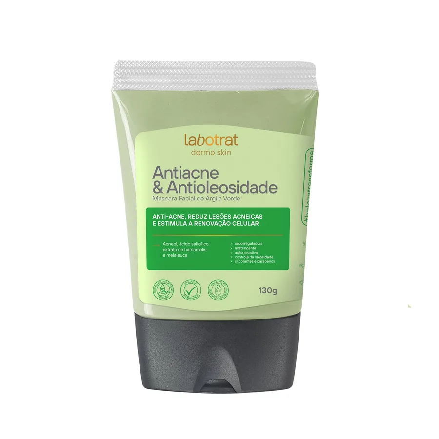 LABOTRAT MASC FACIAL 130G ARGILA VERDE DERMO SKIN