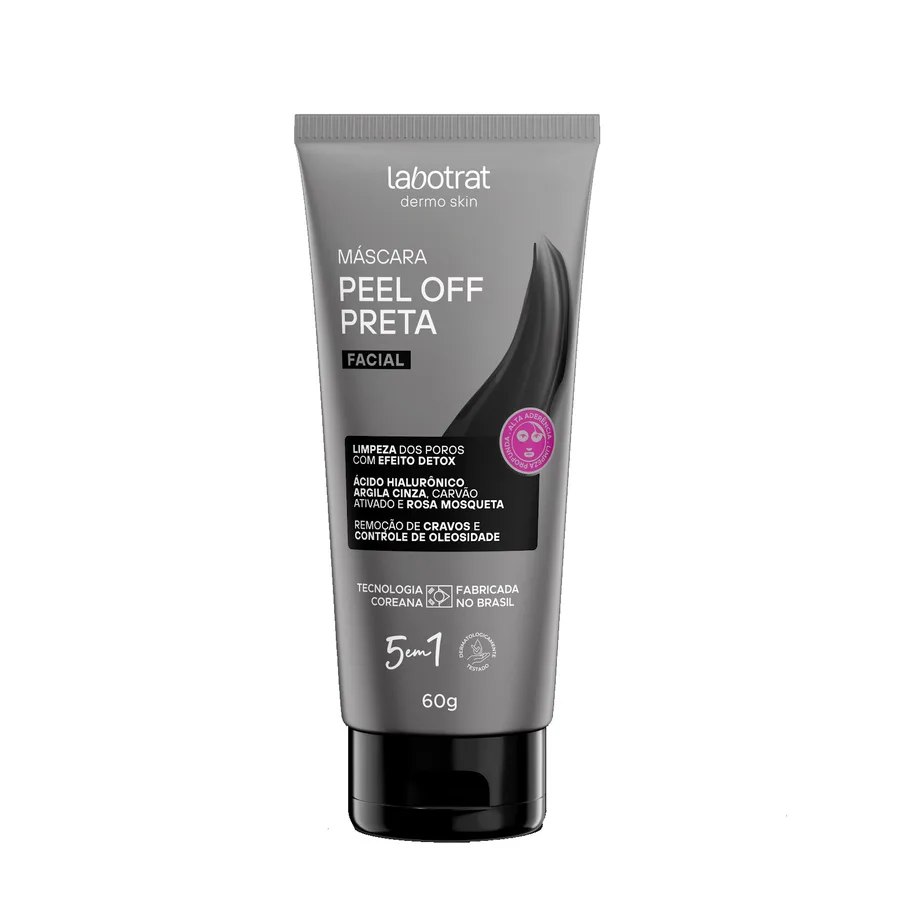 LABOTRAT MASC FACIAL 60G PEEL OFF PRETA DERMOS SKI