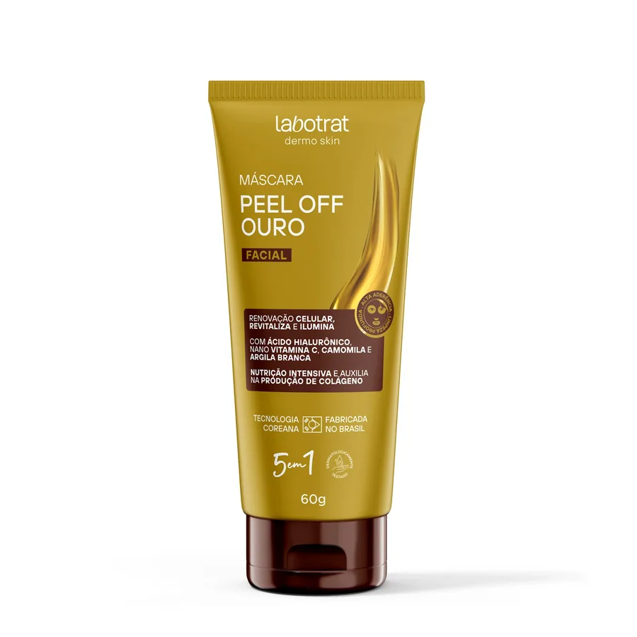 LABOTRAT MASC FACIAL 60G OURO PEEL OFF DERMO SKIN