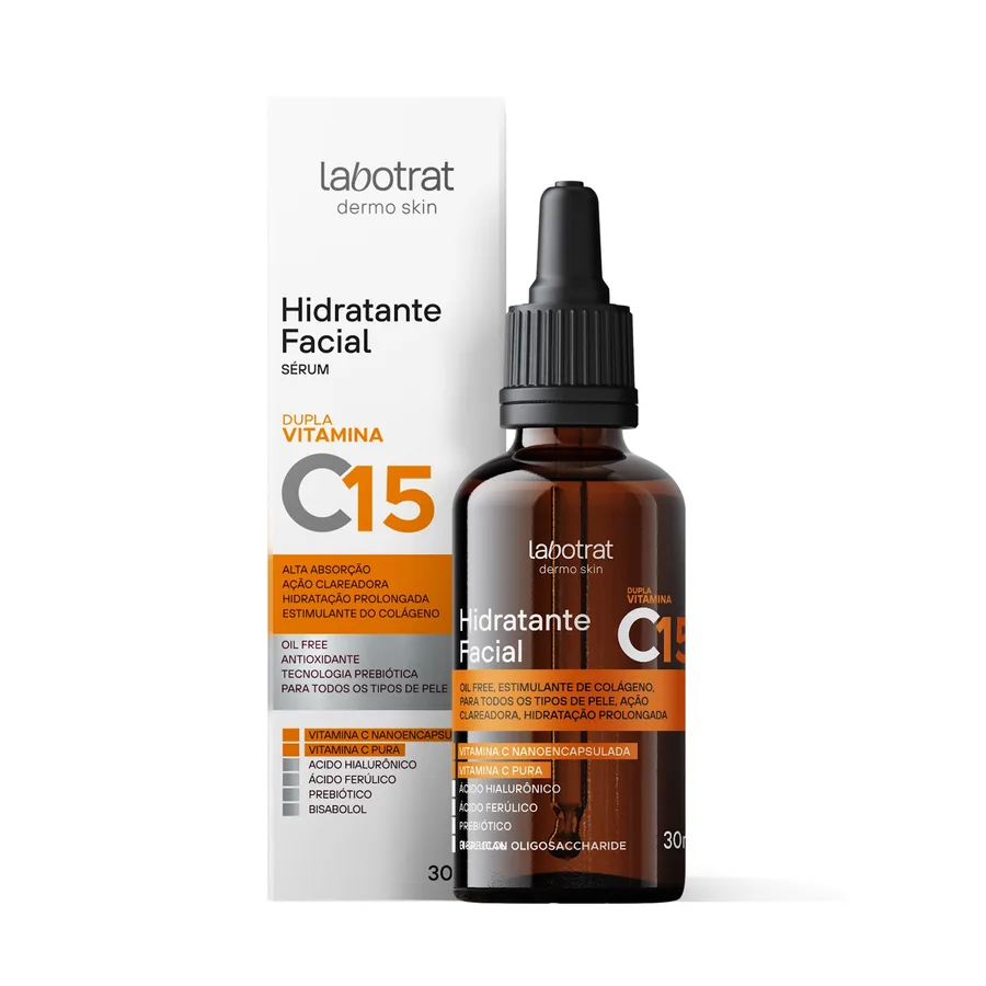 LABOTRAT HIDRATANTE FACIAL 30ML VITAMINA C15 DERMO