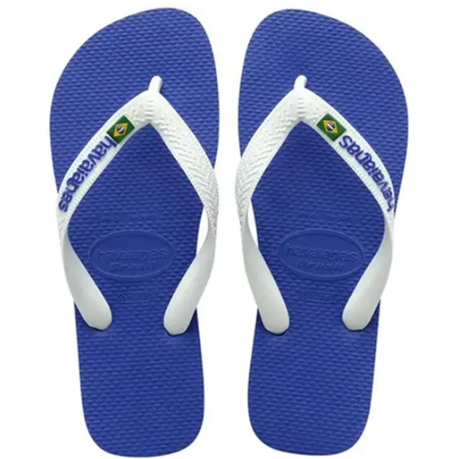 HAVAIANAS BRASIL LOGO 39/40 AZUL NAVAL
