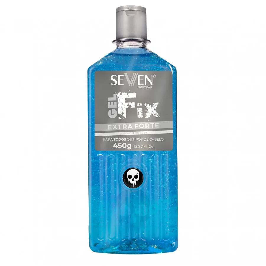 SEVEN GEL 450G FIXADOR BRILHO MOLHADO FORTE EXTRA