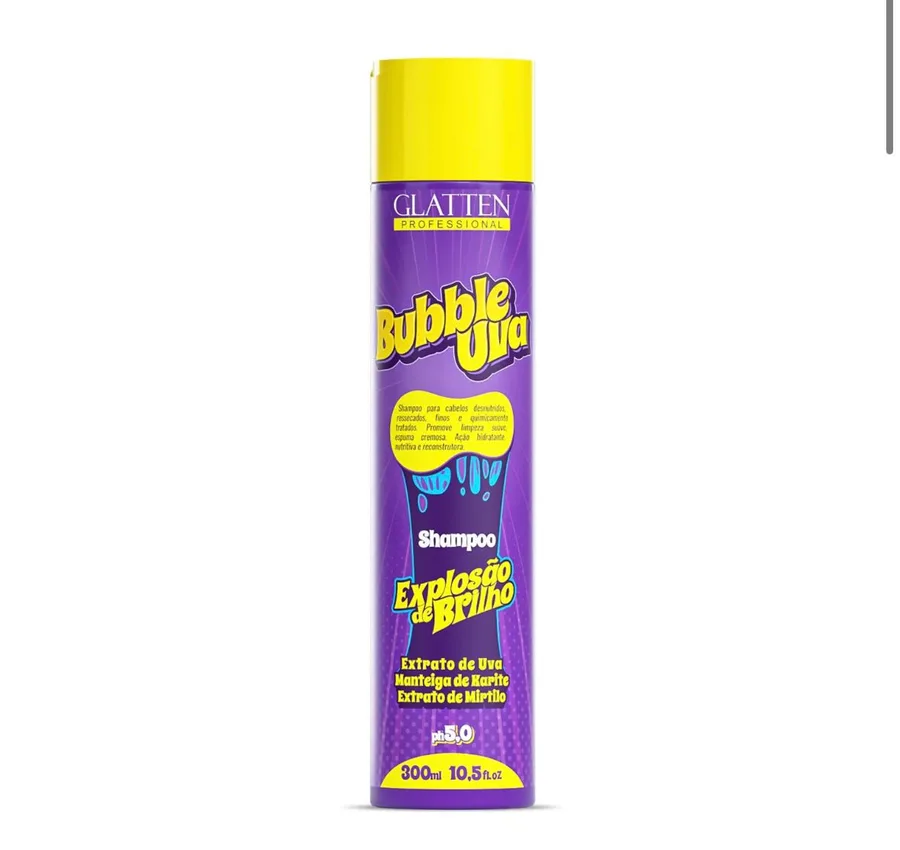 GLATTEN SH 300ML BUBBLE UVA