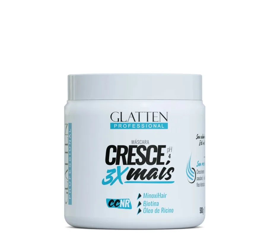 GLATTEN MASC 500G CRESCE 3X MAIS