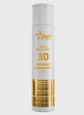 MAGIC COLOR MATIZADOR 300ML 3D MORENA I. MEL