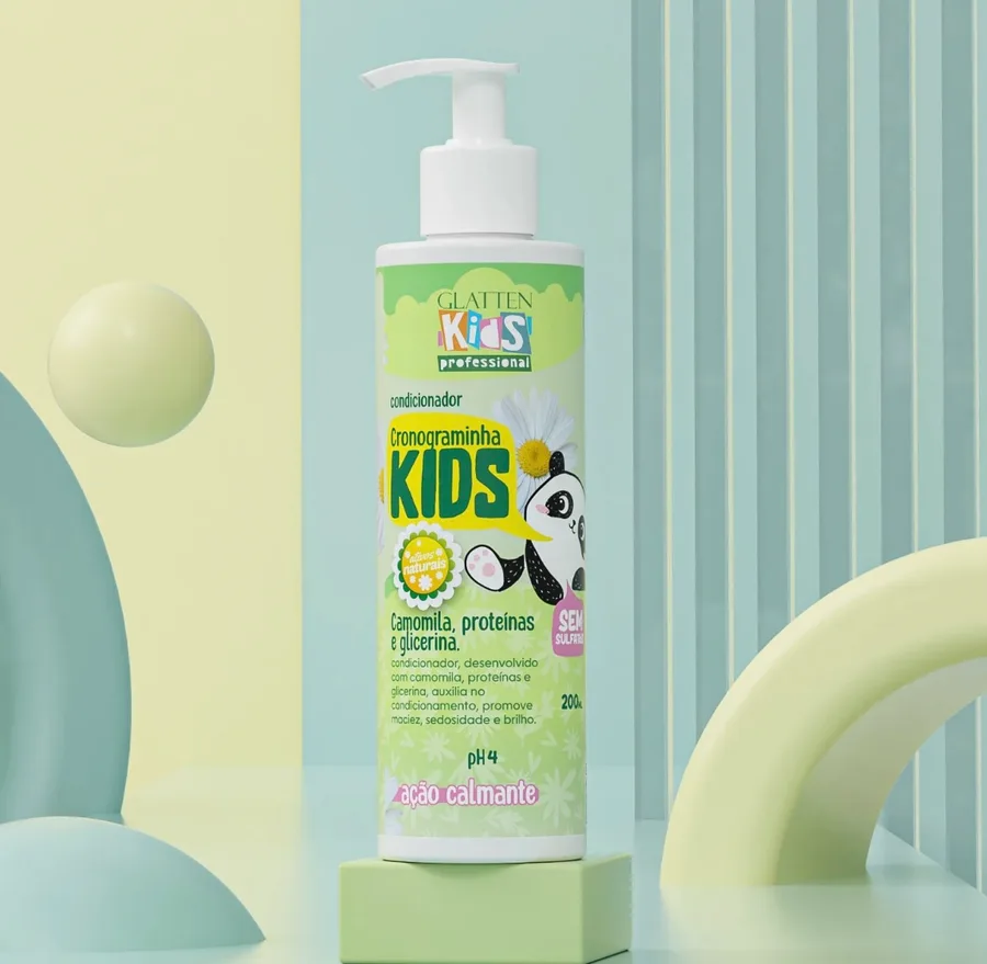 GLATTEN COND KIDS 200ML CRONOGRAMINHA