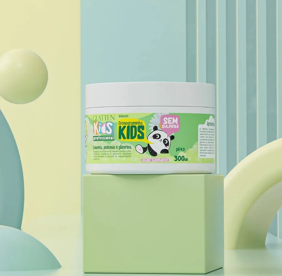 GLATTEN MASC KIDS 300G CRONOGRAMINHA