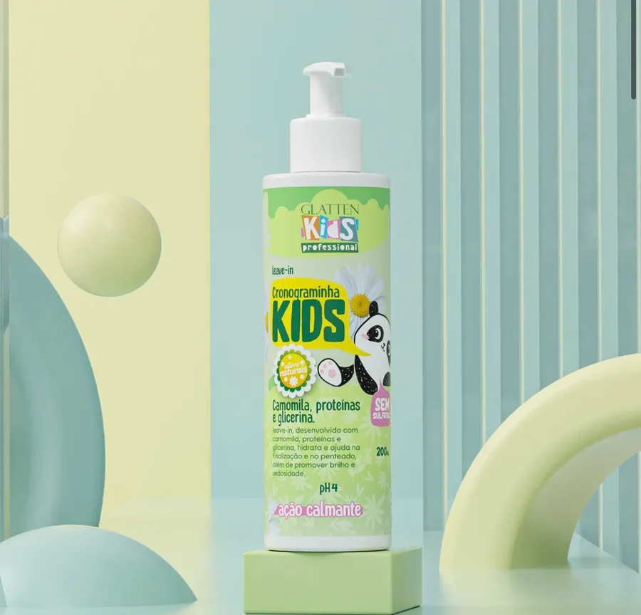 GLATTEN LEAVE-IN KIDS 200ML CRONOGRAMINHA