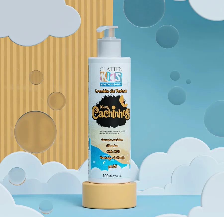 GLATTEN CR PENTEAR KIDS 200ML M. CACHINHOS