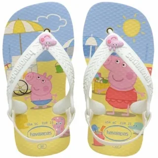 HAVAIANAS BABY PEPPA PIG 17/18 BUTTERCREAM