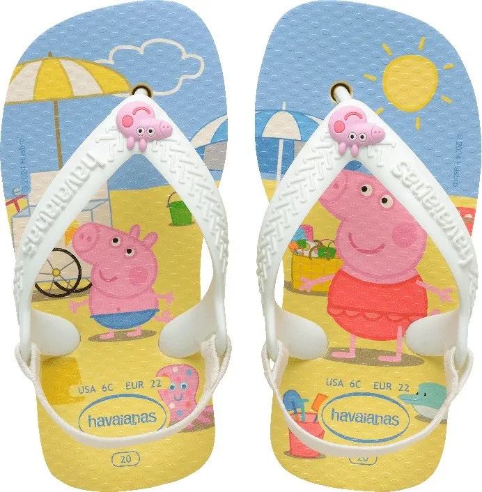 HAVAIANAS BABY PEPPA PIG 20 BUTTERCREAM