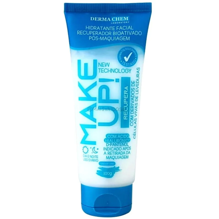 DERMACHEM HIDRATANTE FACIAL 100G RECUPERAD MAKE UP