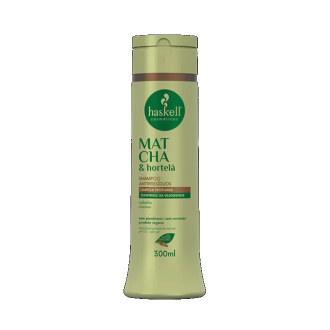 HASKELL SH 300ML MATCHA E HORTELA ANTIRRESIDUOS