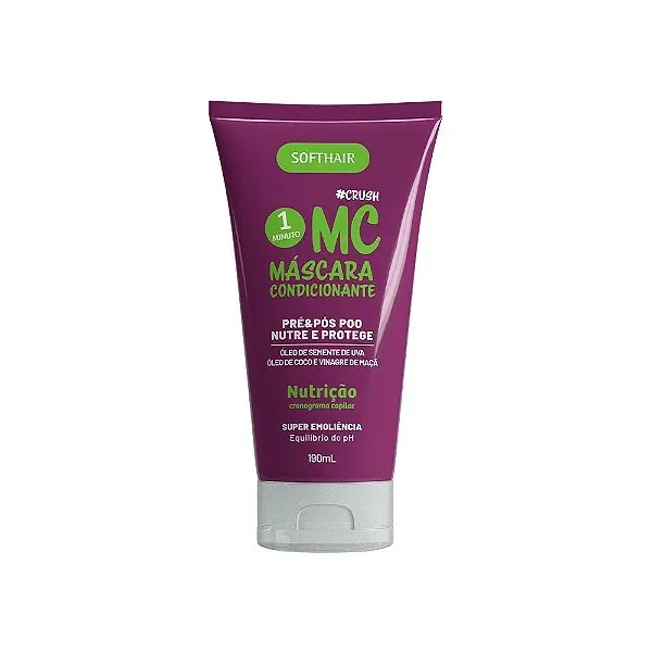 SOFTHAIR COND 190ML MASC MC NUTRITIVA SOFT