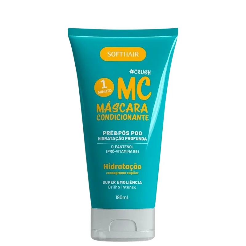 SOFTHAIR COND 190ML MASC MC HIDRATANTE SOFT