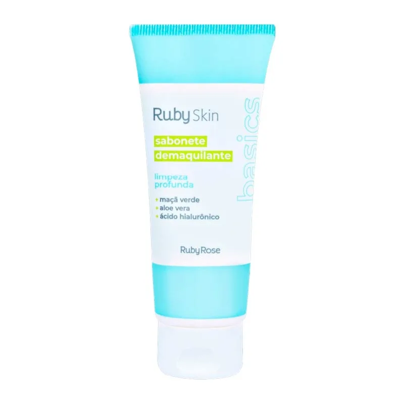 RUBY ROSE SABONETE 120ML DEMAQUILANTE BASICS