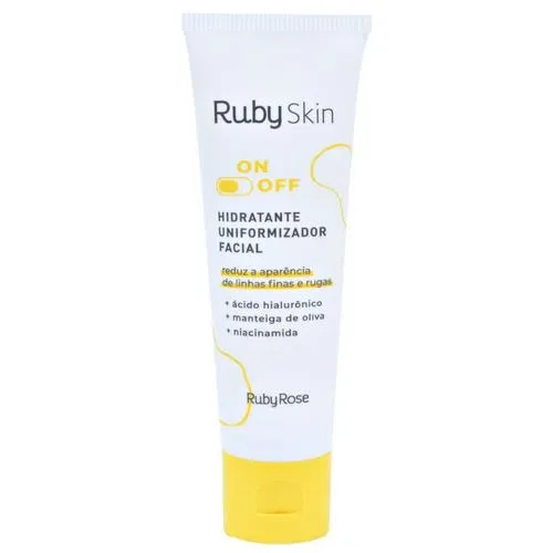 RUBY ROSE HIDRATANTE 50G UNIFORM FACIAL ON OFF