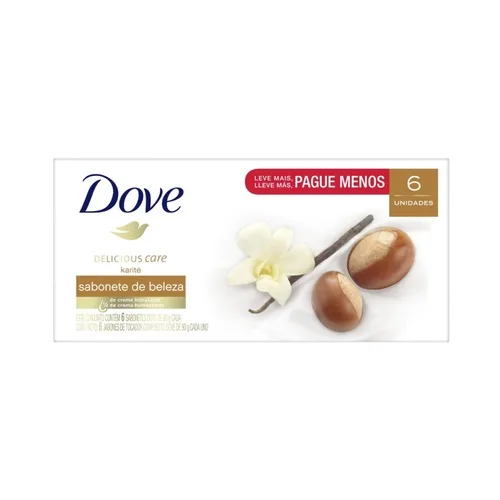 DOVE SABONETE 90G BAUNILHA