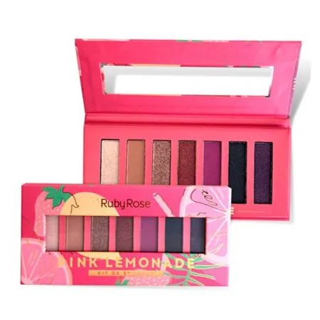 RUBY ROSE PALETA DE SOMBRA PINK LEMONADE HB1056