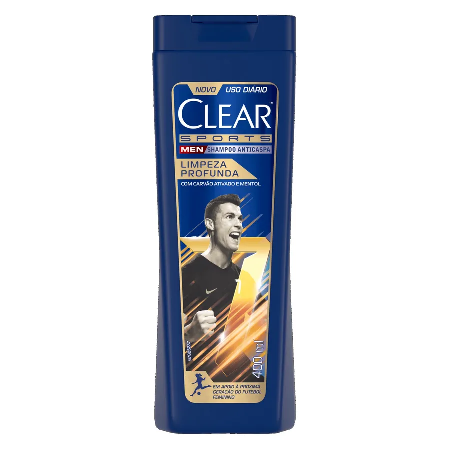 CLEAR SH 400ML MEN LIMPEZA PROFUNDA