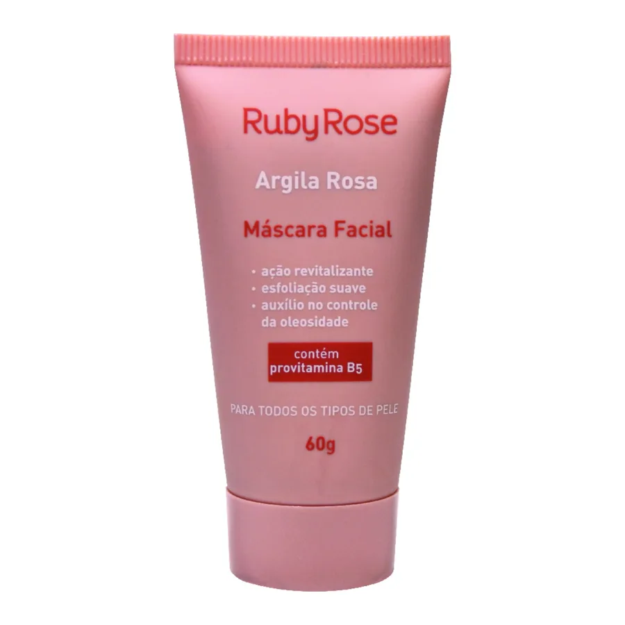 RUBY ROSE MASC 60G FACIAL ARGILA ROSA HB404