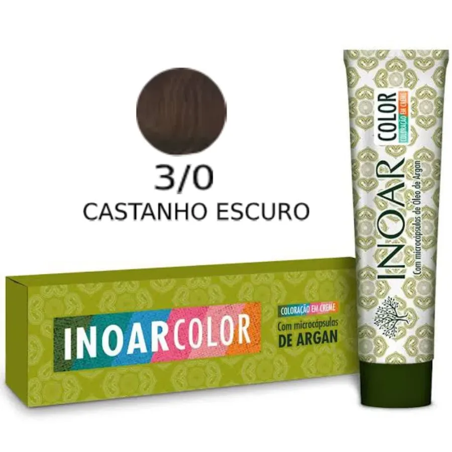 INOAR TINTURA 3.0 CASTANHO ESCURO