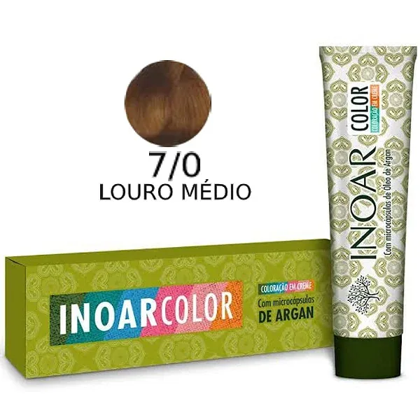 INOAR TINTURA 7.0 LOURO MEDIO