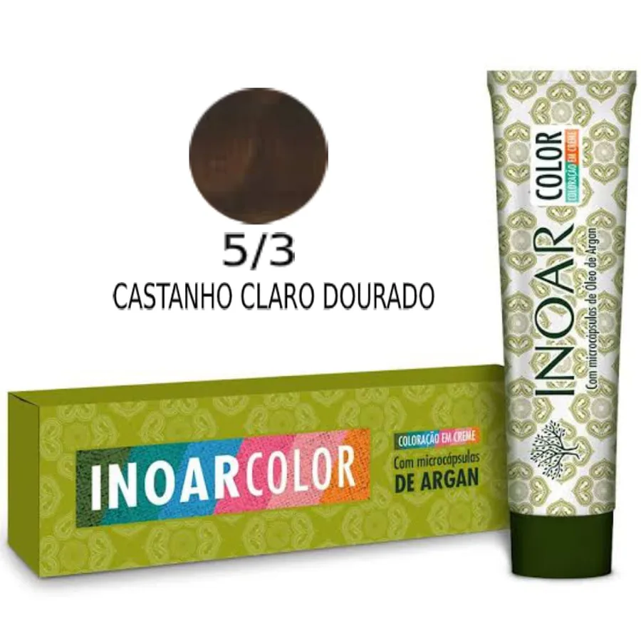 INOAR TINTURA 5.3 CASTANHO CLARO DOURADO