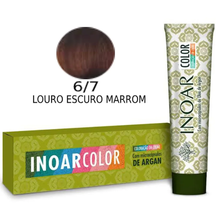 INOAR TINTURA 6.7 LOURO ESCURO MARROM