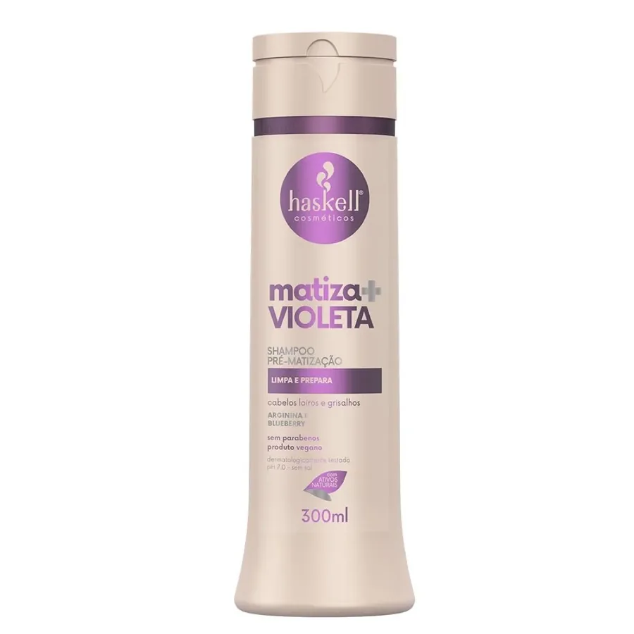 HASKELL SH 300ML MATIZA MAIS VIOLETA