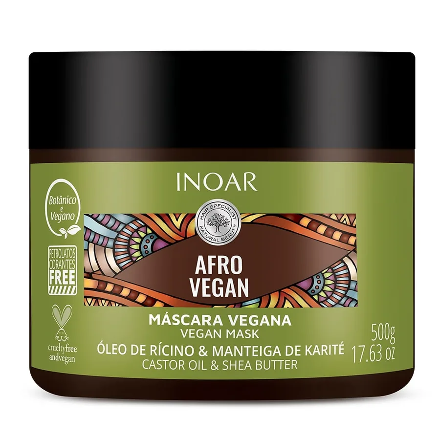 INOAR MASC 500G AFRO VEGAN