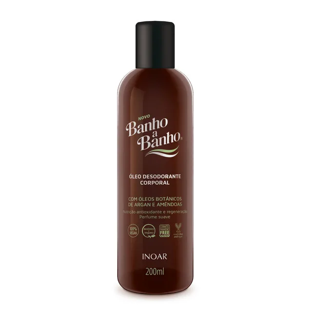 INOAR OLEO CORP 200ML BANHO A BANHO ARGAN