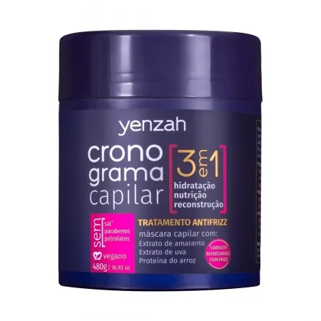 YENZAH ANTIFRIZZ 480G CRONOGRAMA