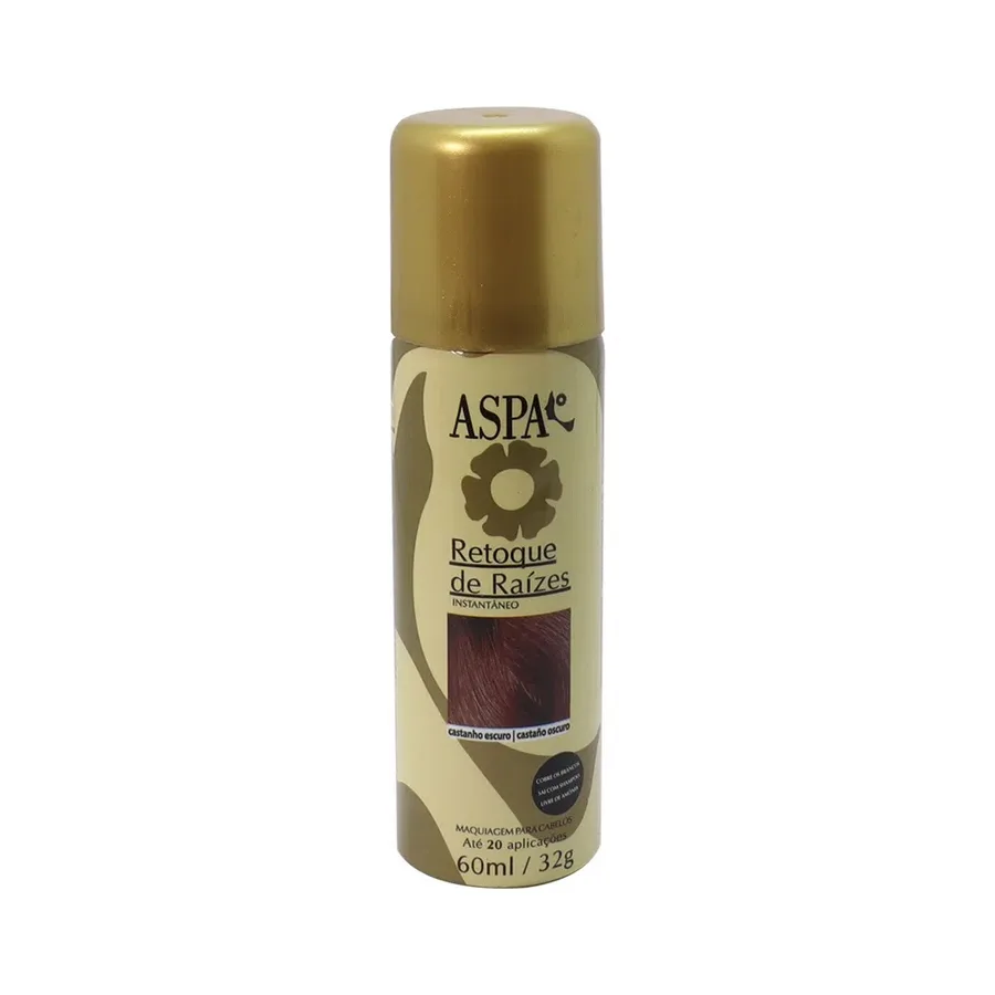 ASPA RETOQUE 60ML RAIZ CASTANHO ESCURO
