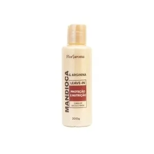 FLOR E AROMA LEAVE-IN 200ML MANDIOCA E ARGININA