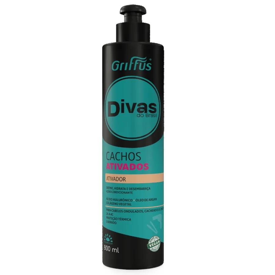 GRIFFUS ATIVADOR CACHOS 800ML DIVAS