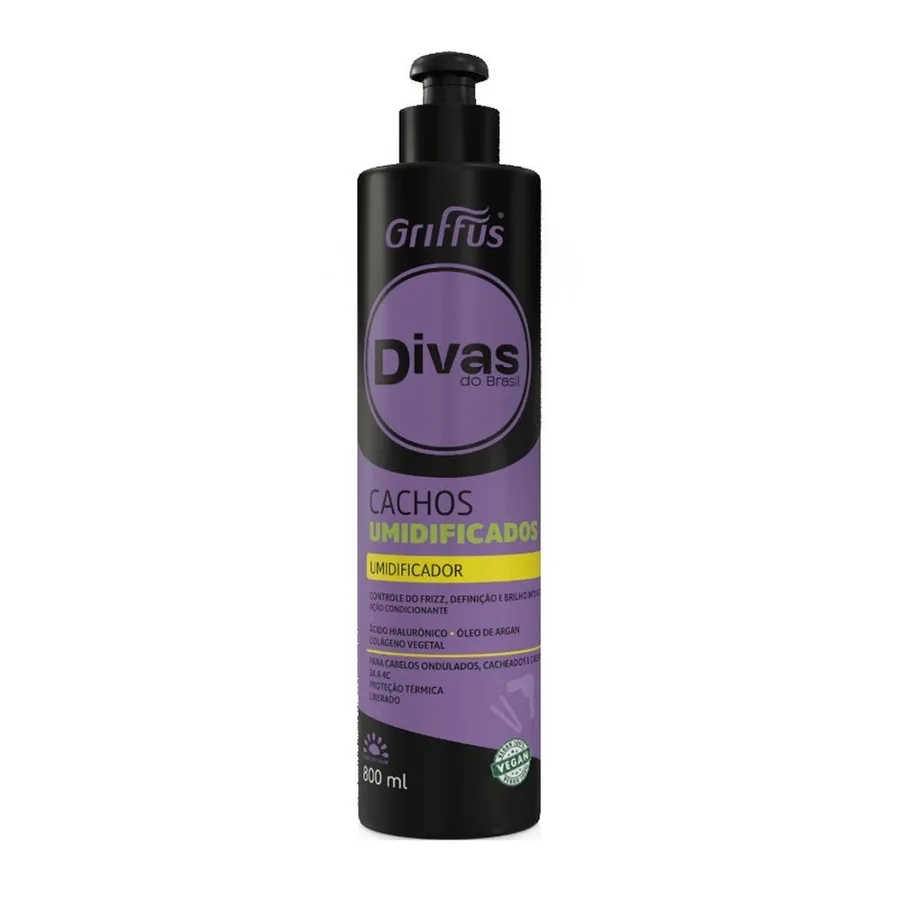 GRIFFUS UMIDIFICADOR 800ML CACHOS DIVA