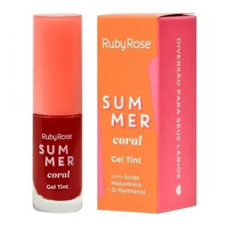 RUBY ROSE GEL TINT SUMMER CORAL