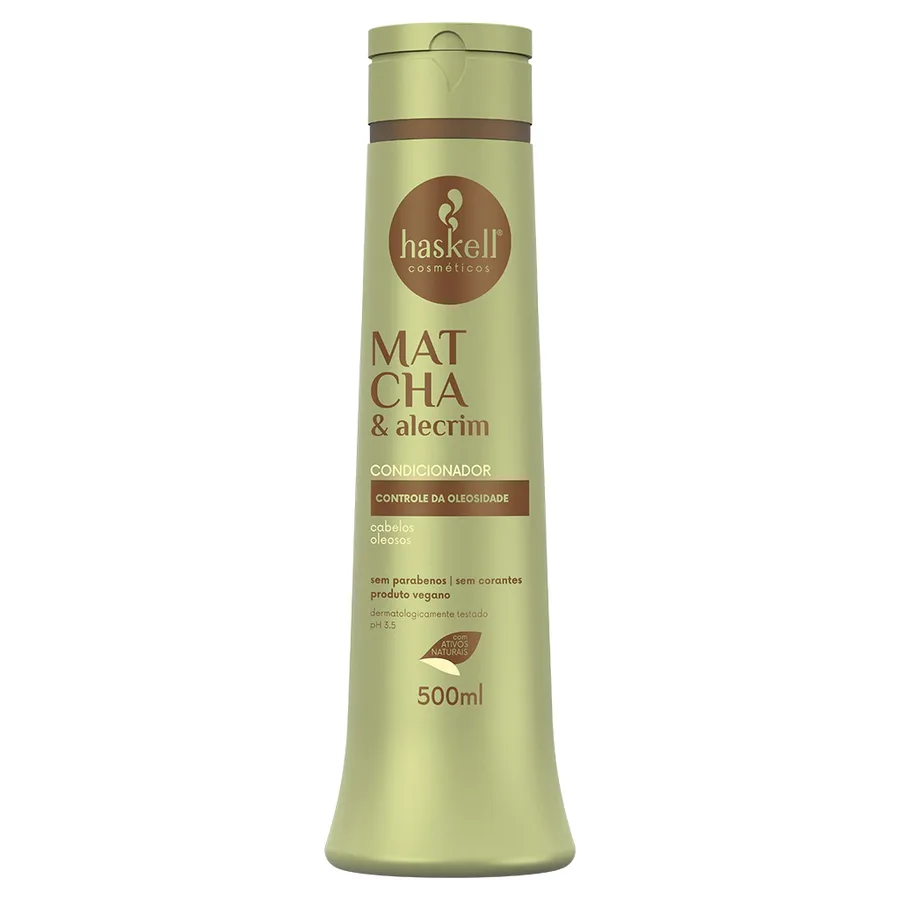 HASKELL COND 500ML MATCHA E ALECRIM